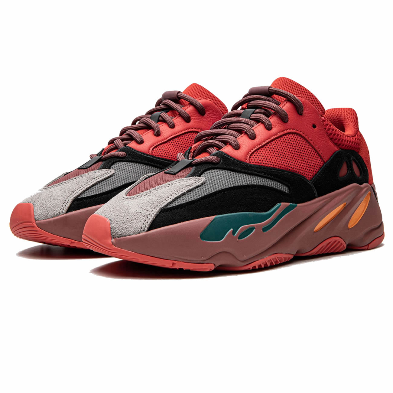 Adidas Yeezy Boost 700 Hi Res Red Hq6979 (4) - newkick.vip